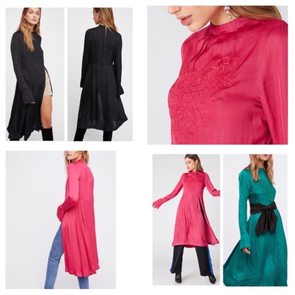 🆕Free People New Day Embroidered Tunic.  NWOT. - Picture 2 of 7